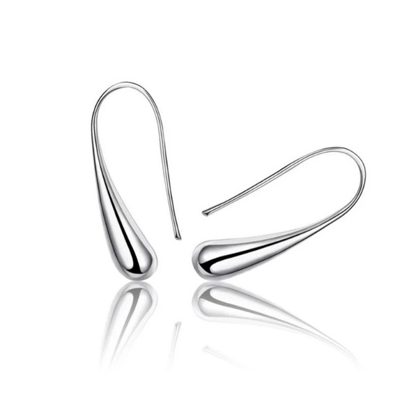 RESTOCKED 925 Sterling Silver teardrop ear… - Picture 4 of 7